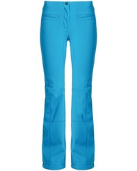 Pantalon flare turquoise