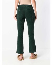 Pantalon flare vert foncé Department 5