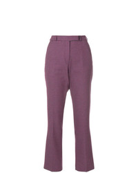 Pantalon flare violet Etro