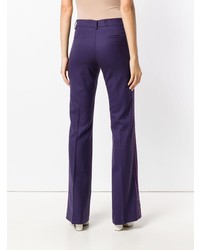 Pantalon flare violet P.A.R.O.S.H.