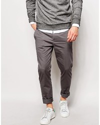 Pantalon gris foncé Asos