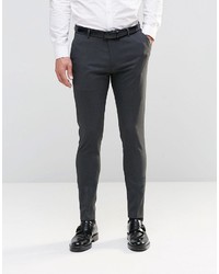 Pantalon gris foncé Asos