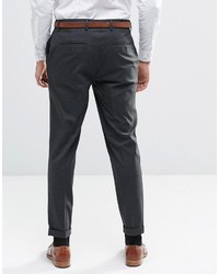 Pantalon gris foncé Asos