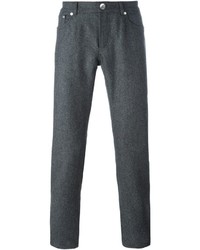 Pantalon gris foncé Brunello Cucinelli