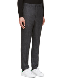 Pantalon gris foncé AMI Alexandre Mattiussi