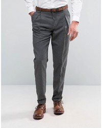 Pantalon gris foncé Selected