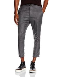 Pantalon gris foncé Solid