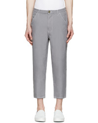 Pantalon gris Comme des Garcons