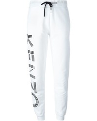 Pantalon imprimé blanc Kenzo