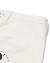 Pantalon imprimé blanc Paul Smith