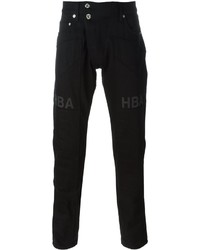 Pantalon imprimé noir Hood by Air