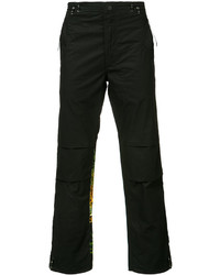 Pantalon imprimé noir MHI