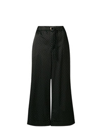 Pantalon large á pois noir Cabane De Zucca