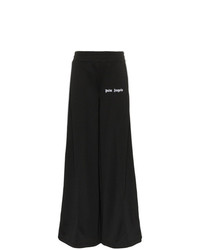 Pantalon large à rayures verticales noir Palm Angels