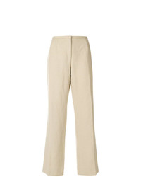 Pantalon large beige Dolce & Gabbana Vintage