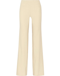 Pantalon large beige Donna Karan