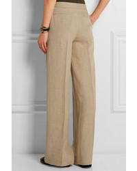 Pantalon large beige Theory