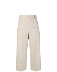 Pantalon large beige Nehera