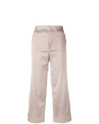 Pantalon large beige Pt01