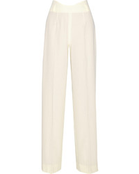 Pantalon large blanc Agnona