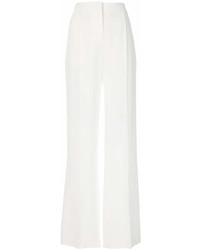 Pantalon large blanc Alberta Ferretti