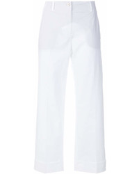 Pantalon large blanc Alberto Biani