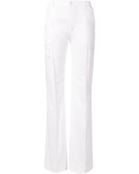 Pantalon large blanc Bouchra Jarrar
