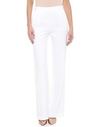 Pantalon large blanc Diane von Furstenberg