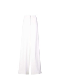 Pantalon large blanc Dvf Diane Von Furstenberg