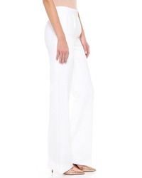 Pantalon large blanc Diane von Furstenberg
