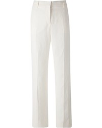 Pantalon large blanc Emilio Pucci