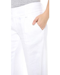 Pantalon large blanc Alice + Olivia