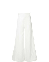 Pantalon large blanc Georgia Alice