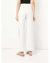 Pantalon large blanc