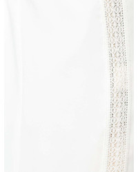 Pantalon large blanc