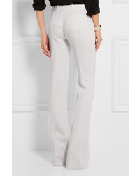 Pantalon large blanc Alexander McQueen