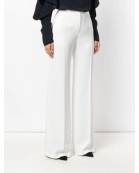 Pantalon large blanc Alberta Ferretti