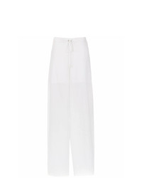 Pantalon large blanc Mara Mac