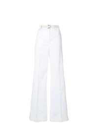 Pantalon large blanc Moncler