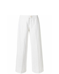 Pantalon large blanc Moschino Vintage