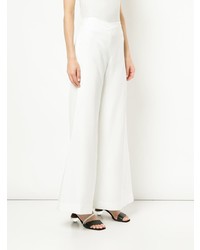 Pantalon large blanc Georgia Alice