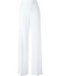 Pantalon large blanc MSGM