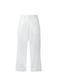 Pantalon large blanc N°21