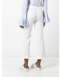 Pantalon large blanc N°21