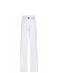 Pantalon large blanc Nk