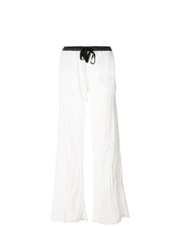 Pantalon large blanc Nude