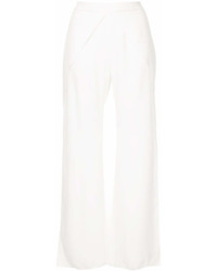 Pantalon large blanc