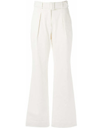 Pantalon large blanc