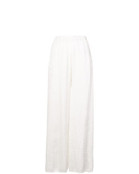 Pantalon large blanc Raquel Allegra