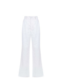 Pantalon large blanc Tufi Duek